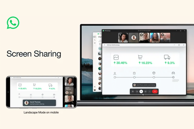 WhatsApp: condivisione dello schermo nelle videochiamate 6 image 111