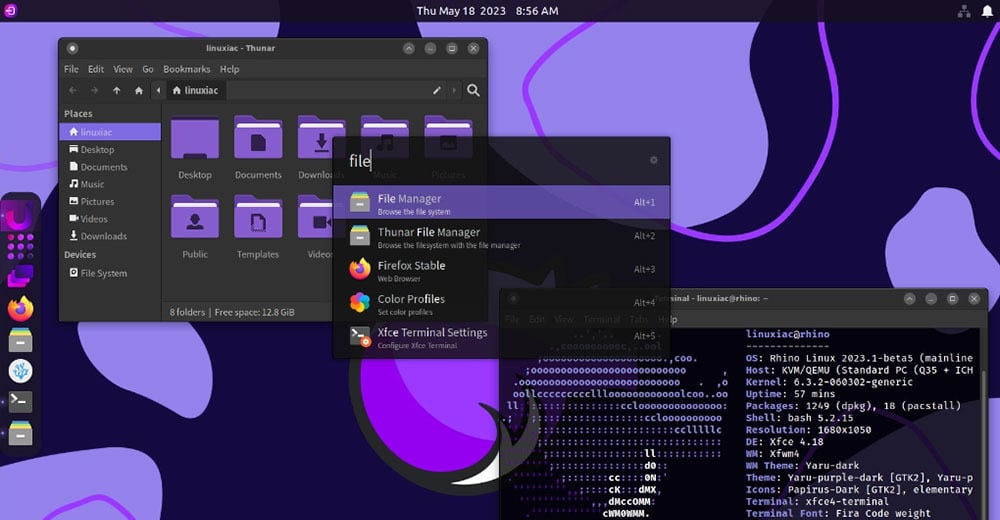 Rhino Linux: nuova distribuzione rolling basata su Ubuntu e XFCE 6 image 124