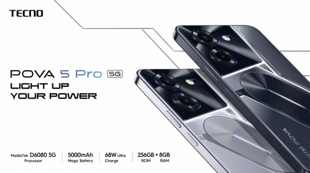 Tecno Pova 5 Pro: un chipset Dimensity 6080 più potente e luci LED sul retro 7 image 13 6