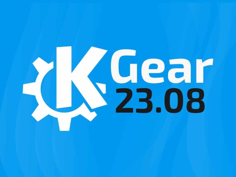 KDE Gear 23.08