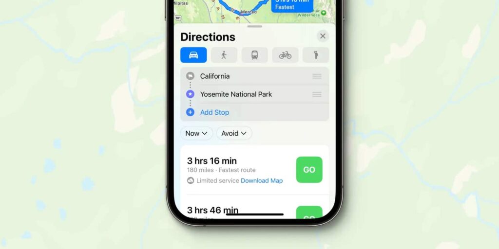 Apple Maps in iOS 17 offre mappe offline e download di percorsi 2 Apple Maps in iOS 17