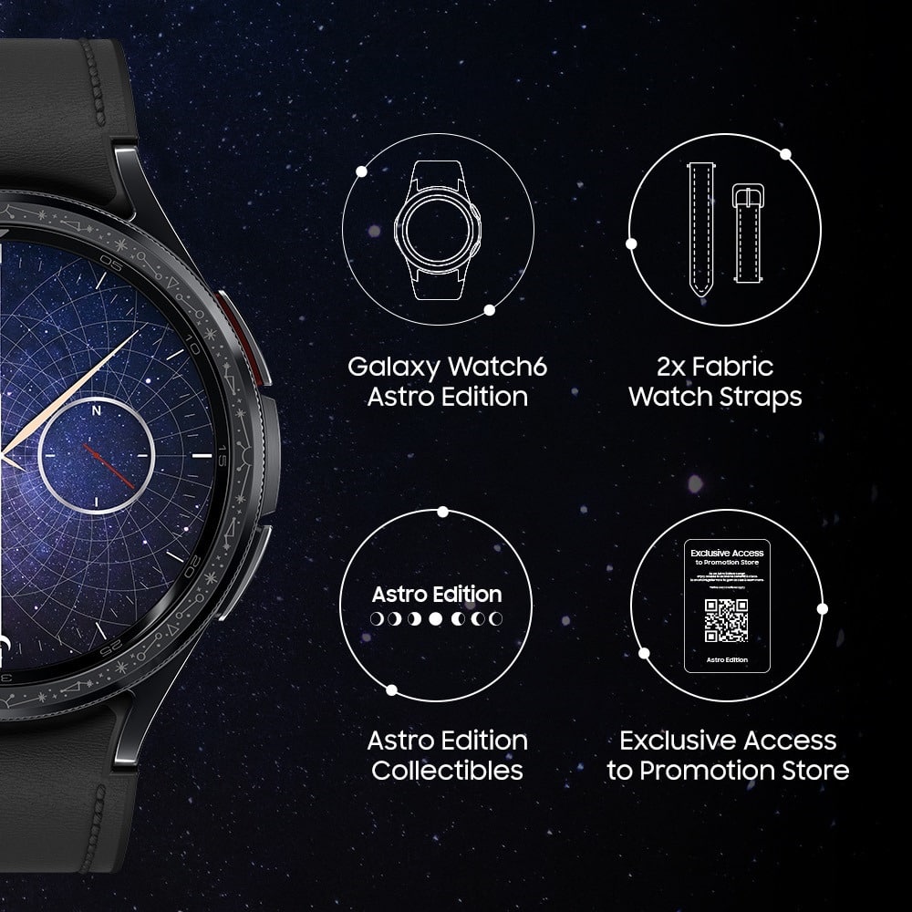 Samsung lancia l'esclusivo Galaxy Watch6 Classic Astro Edition 8 image 250 2