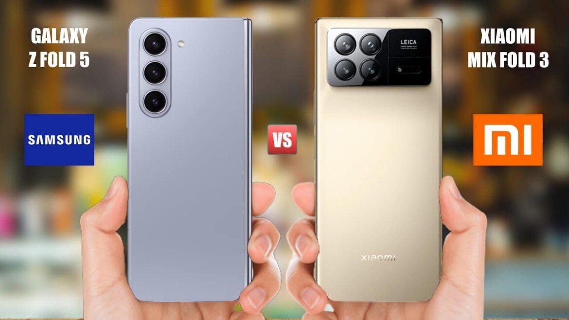 Samsung Galaxy Z Fold5 contro Xiaomi Mix Fold 3