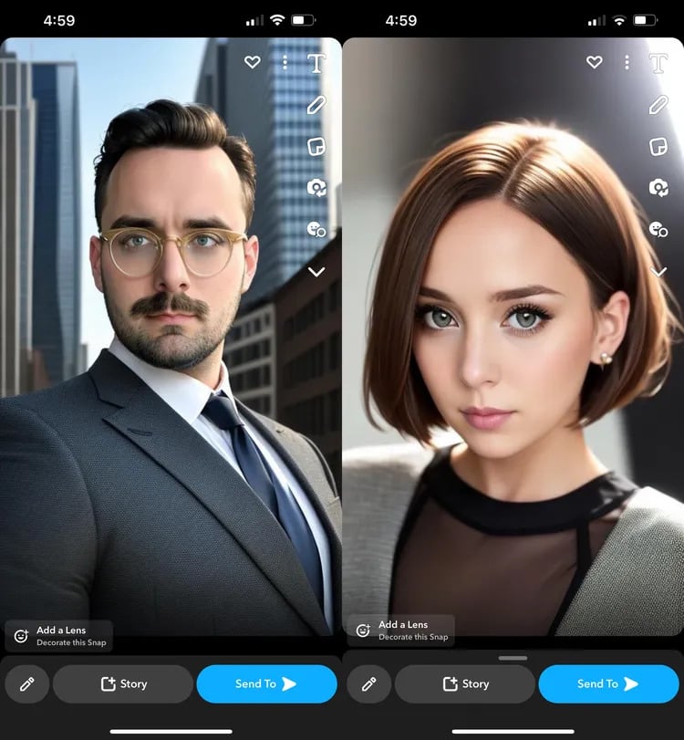 Snapchat lancia "Dreams": nuova funzione AI per generare selfie 7 image 284 2