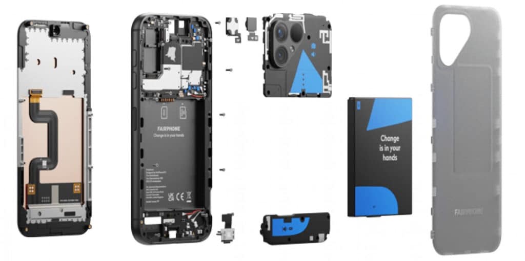 Fairphone 5: eccellenza nella riparabilità secondo iFixit 6 Fairphone 5