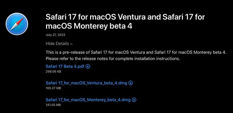 Come installare Safari 17 su macOS Ventura e Monterey 1 image 34