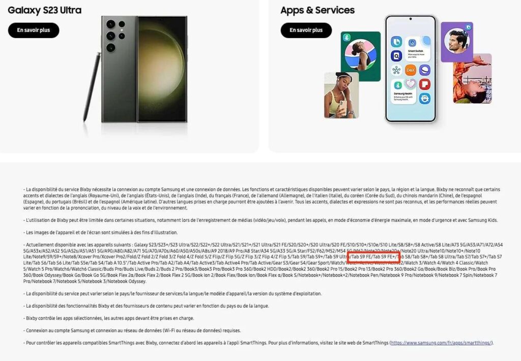 Samsung francia from sam mobile