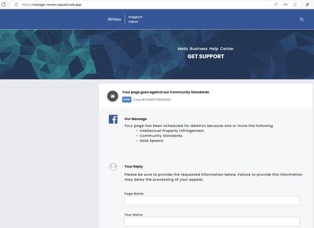Truffa online Meta: violazione dei diritti d'autore 7 image 78 2