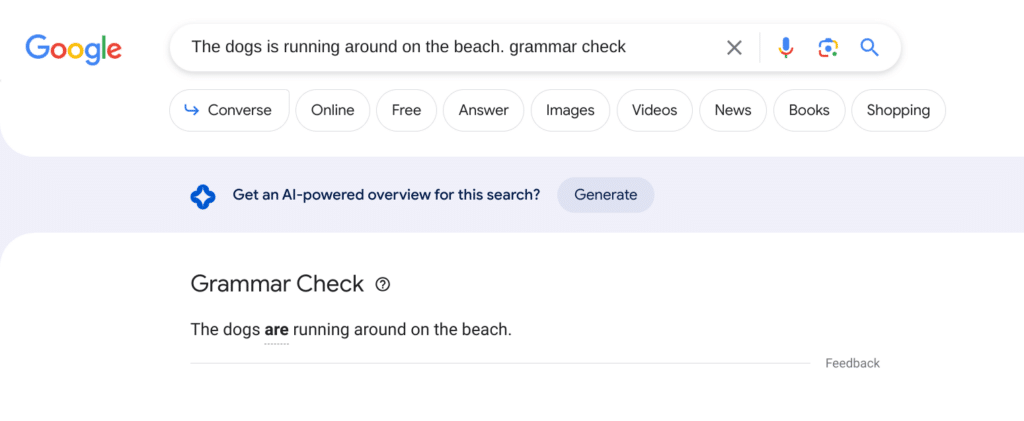 Google Search introduce il controllo grammaticale integrato 6 image 80