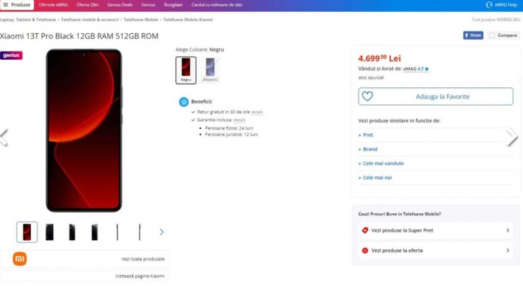 Xiaomi 13T svelato da un rivenditore europeo prima del lancio ufficiale 6 image 135 1