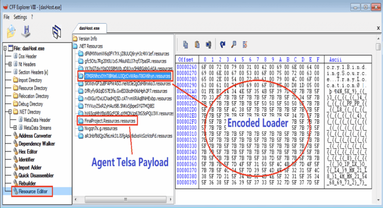 Agent Tesla, utilizzato un vecchio bug Excel per infettare dispositivi Windows 8 image 166
