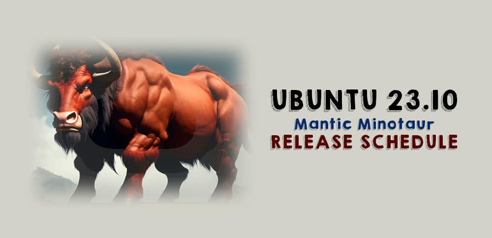 Ubuntu 23.10 "Mantic Minotaur"