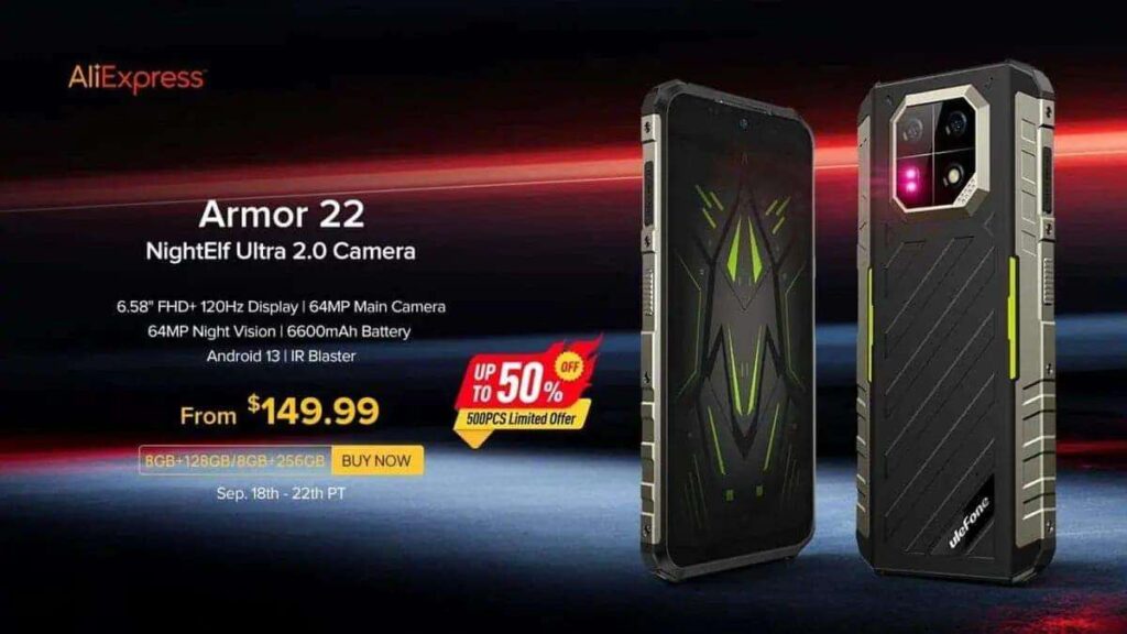 Ulefone presenta Armor 22