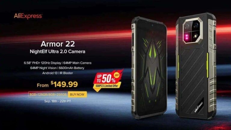 Ulefone presenta Armor 22
