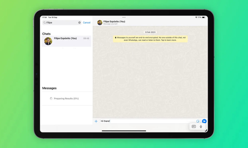 WhatsApp lancia finalmente un'app beta per iPad