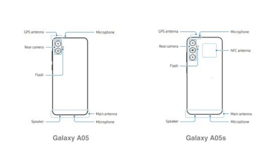 Samsung Galaxy A05 e A05s: trapelano dettagli su fotocamera, processore e RAM 7 image 203