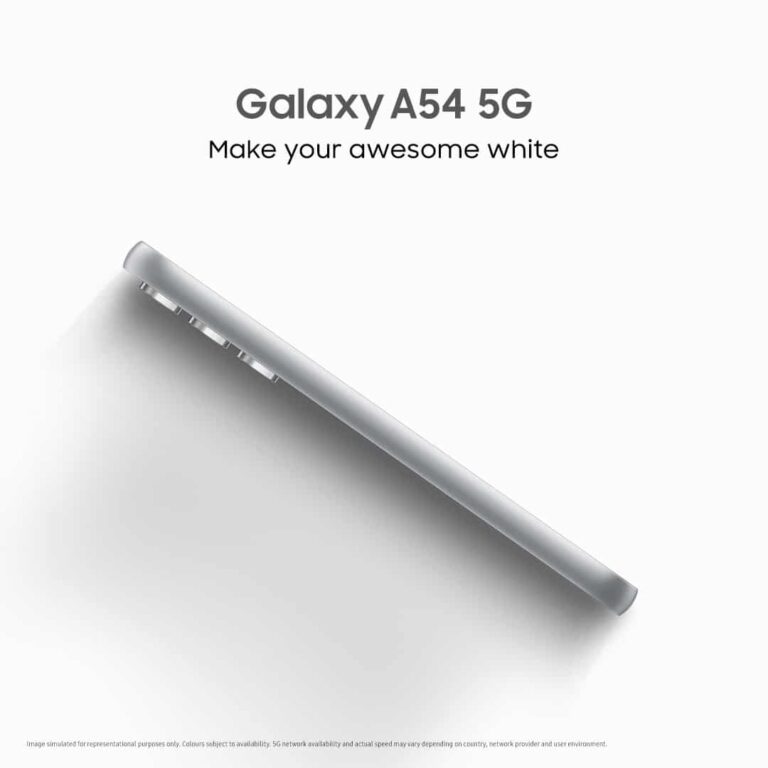 "Awesome White" è il colore speciale per il Galaxy A54 in India 4 Samsung A54