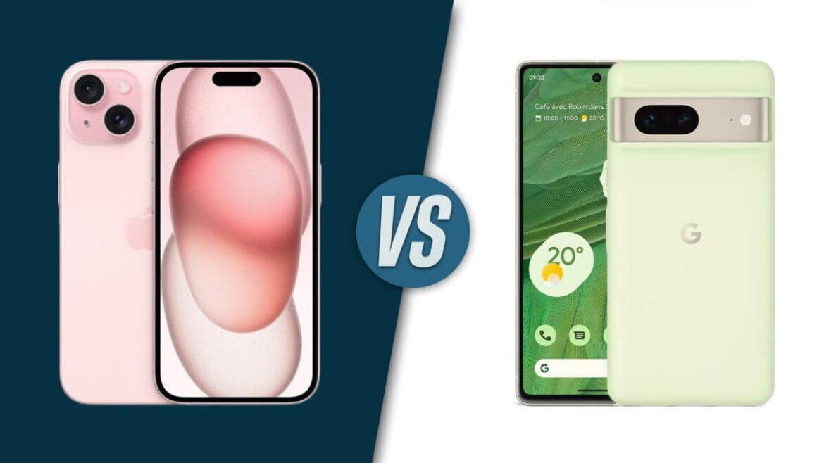 iPhone 15 Google Pixel 7