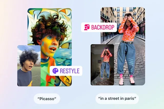 Meta adesivi personalizzati per Instagram, Facebook e WhatsApp con l'AI 6 image 285 2
