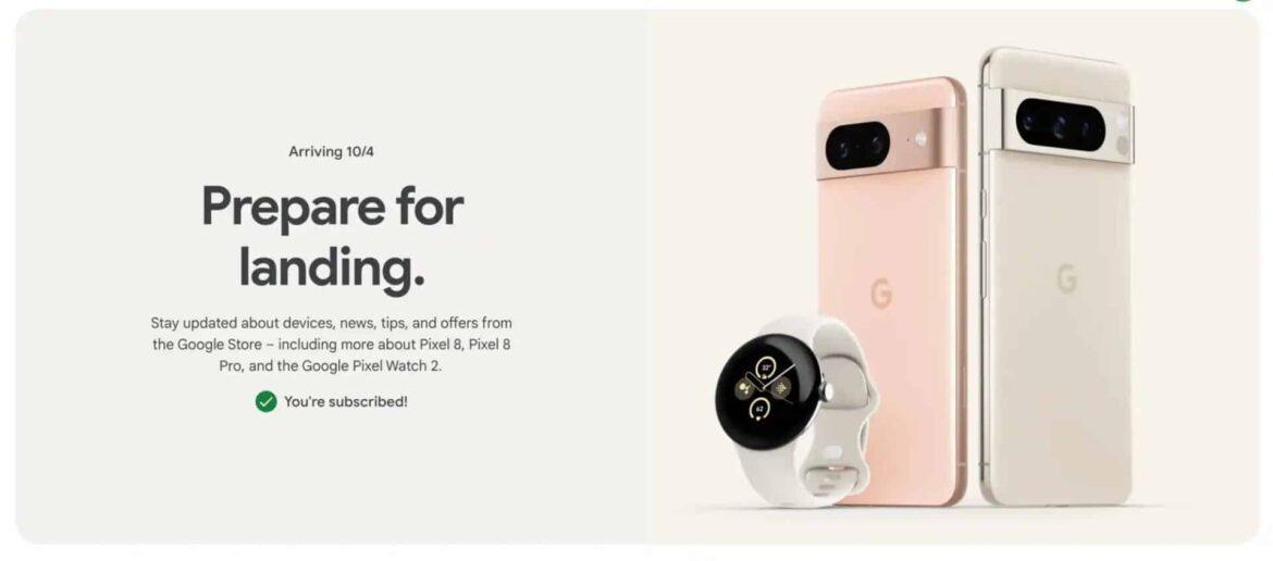 Google Pixel 8 e 8 Pro Google Pixel 8 e 8 Pro