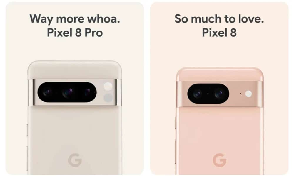 Google Pixel 8 e 8 Pro