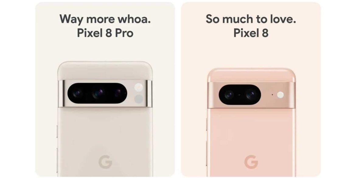 Google Pixel 8 e 8 Pro Google Pixel 8 e 8 Pro