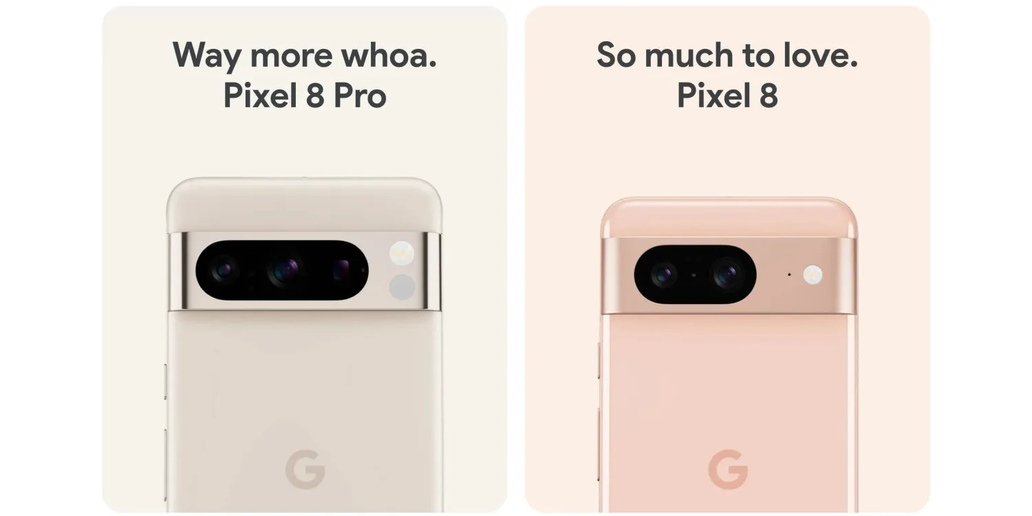Google Pixel 8 e 8 Pro
