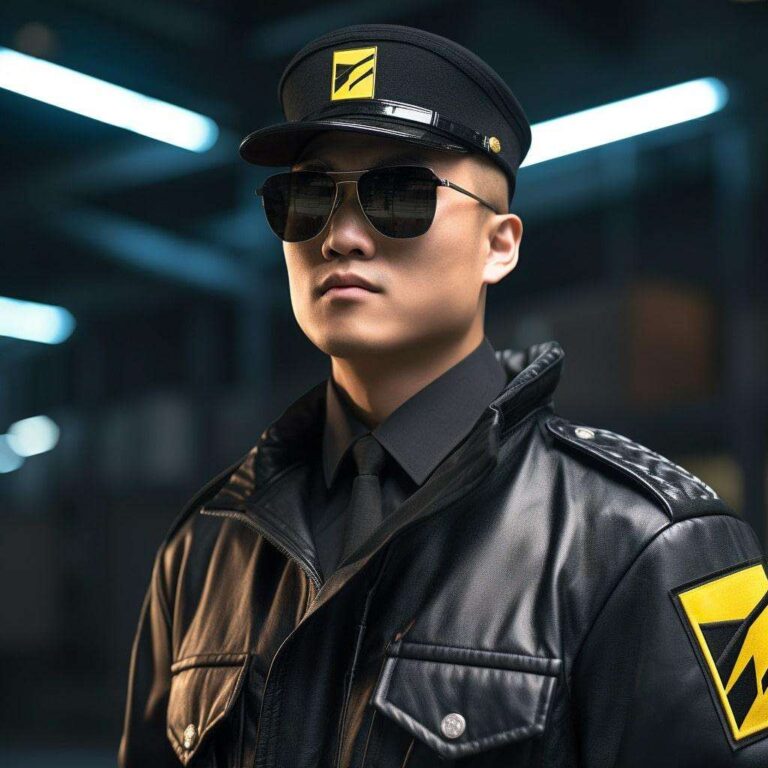 aldebaran33 cz of binance dressed like a policeman 33316713 ebd6 4f00 be42 053b177ad8d9