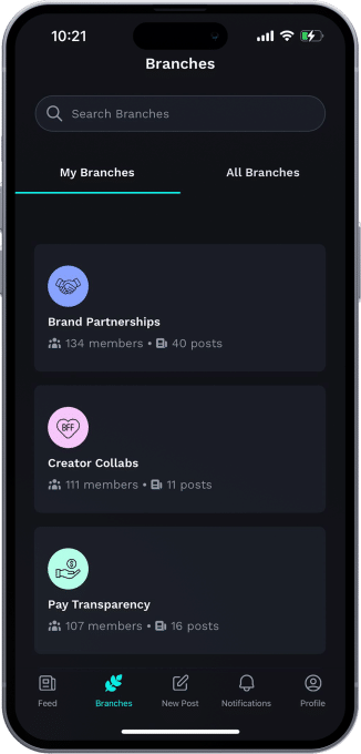 Canopy: la nuova app di networking per creator di contenuti 6 Canopy