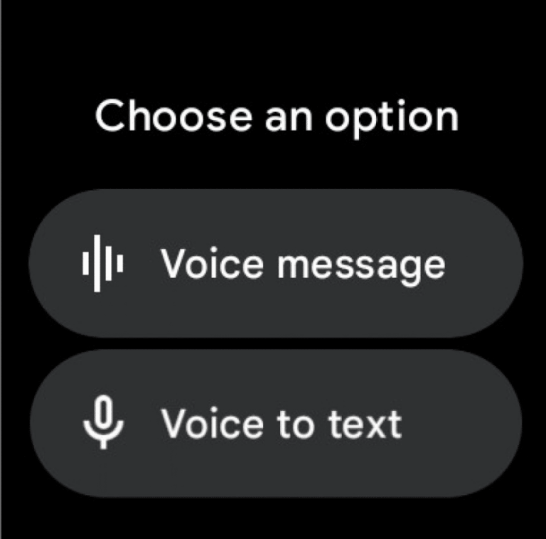 Google Messages: invio vocali tramite smartwatch Wear OS