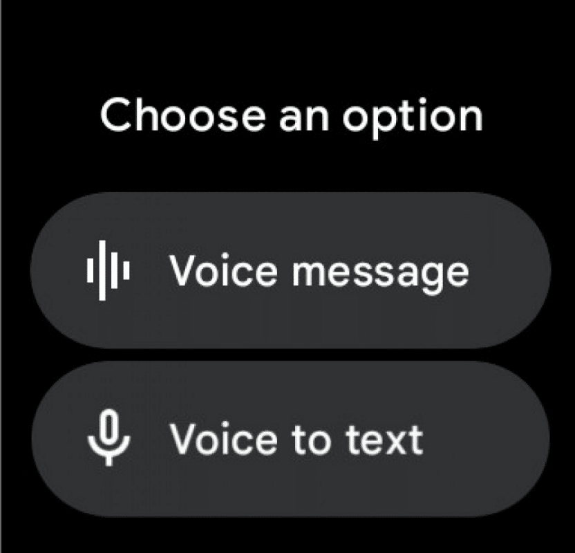 Google Messages: invio vocali tramite smartwatch Wear OS