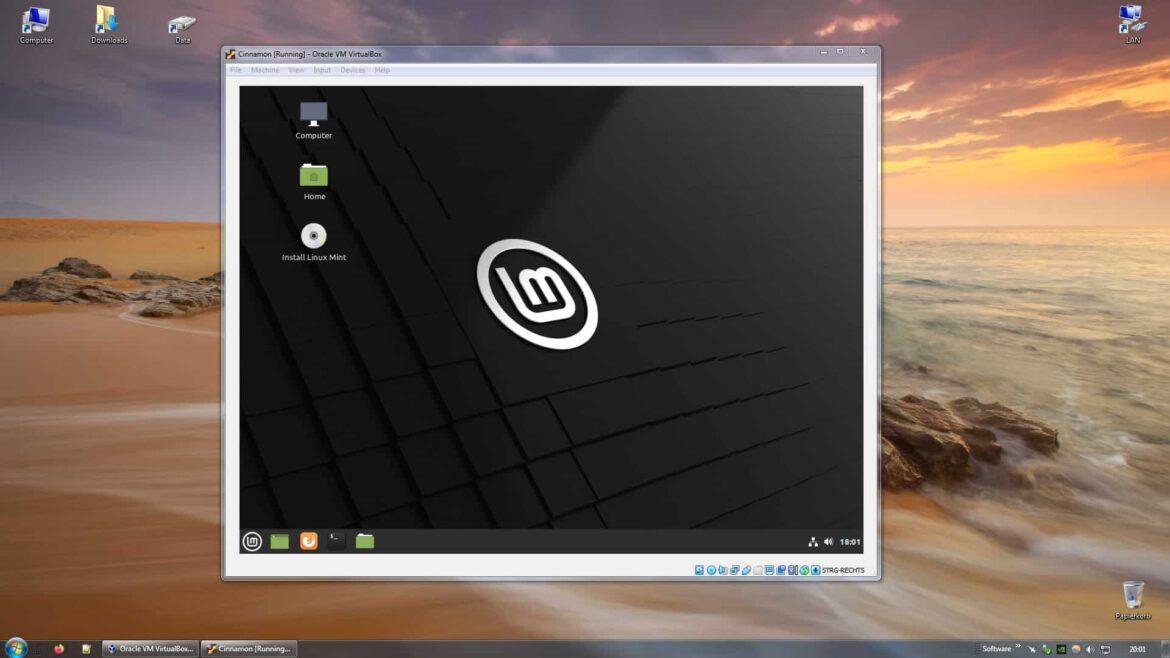 virtual box linux virtual box linux
