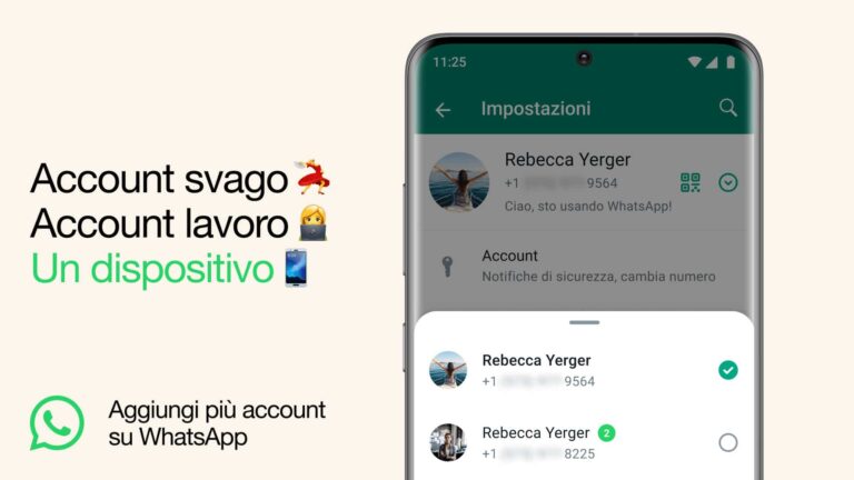 WhatsApp possibile avere più account contemporaneamente