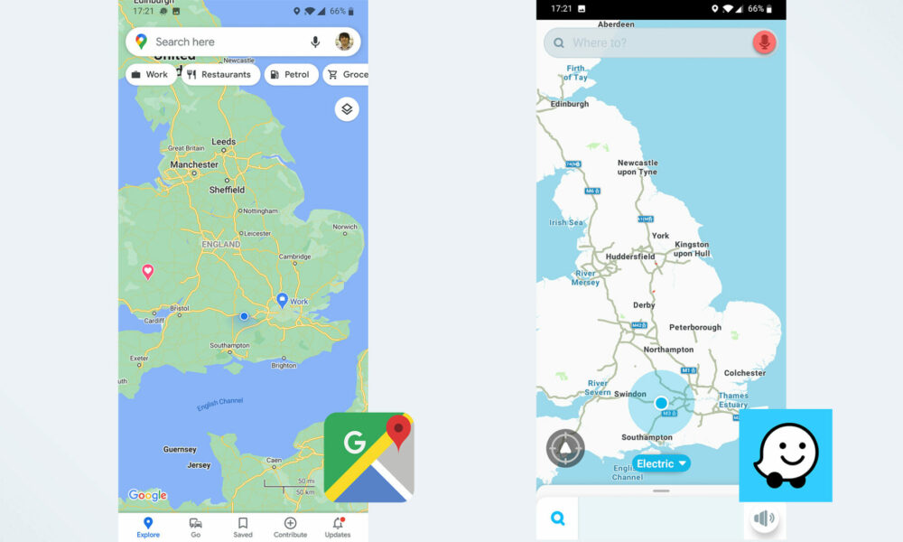 Google Maps e Waze