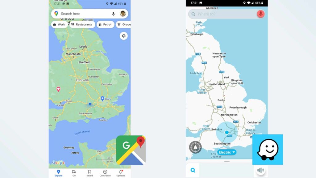 Google Maps e Waze