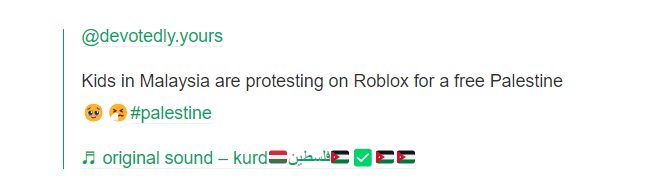 Roblox ospita proteste in favore della Palestina - FOTO 7 image 274