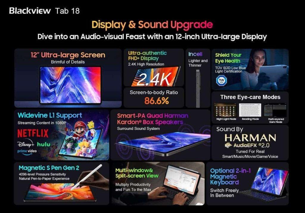 Blackview Tab 18: tablet potenziato con display ultra-grande 6 image 312 6