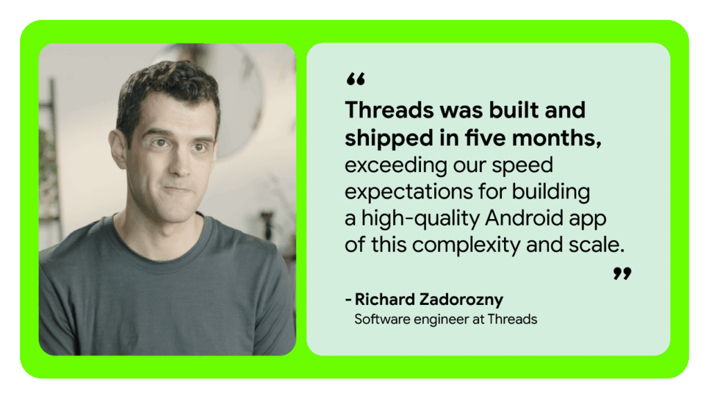 Google Android Jetpack: contatti più veloci e Threads in soli 5 mesi 2 Android Jetpack