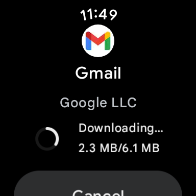 Gmail per Wear OS