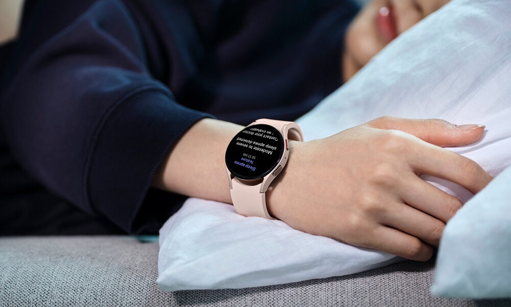 Samsung: rilevazione dell'apnea del sonno per Galaxy Watch