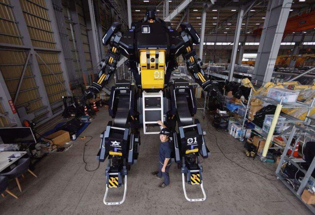 Startup giapponese sviluppa un robot simile a Gundam per 3 milioni di dollari 2 Robot like Gundam