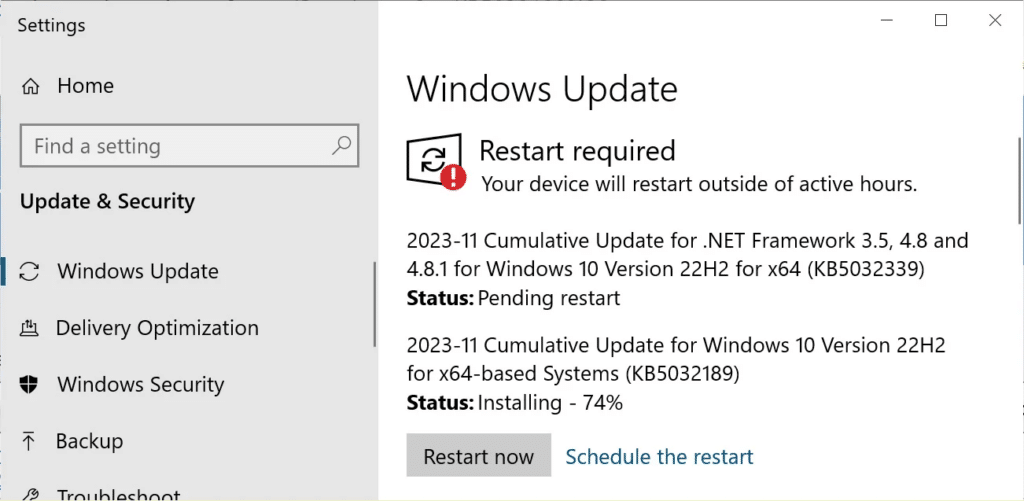 Windows 10: aggiornamento KB5032189 con 11 Miglioramenti 6 image 168