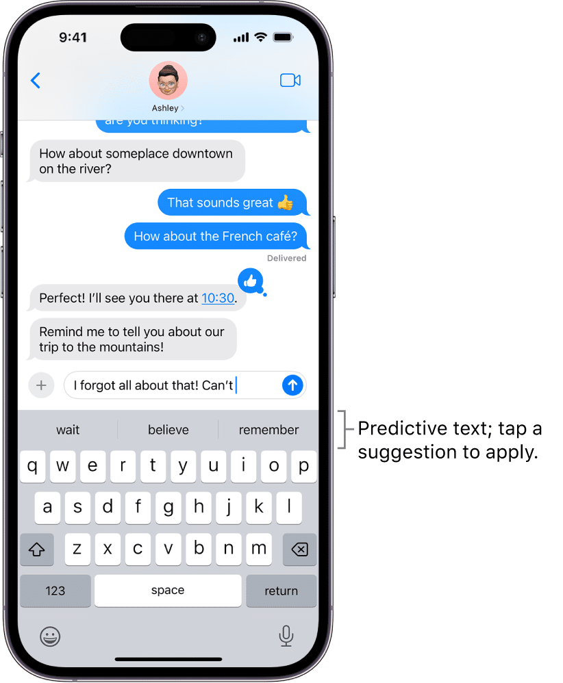 iOS 17.2: novità e personalizzazione delle predizioni di testo 6 image 169
