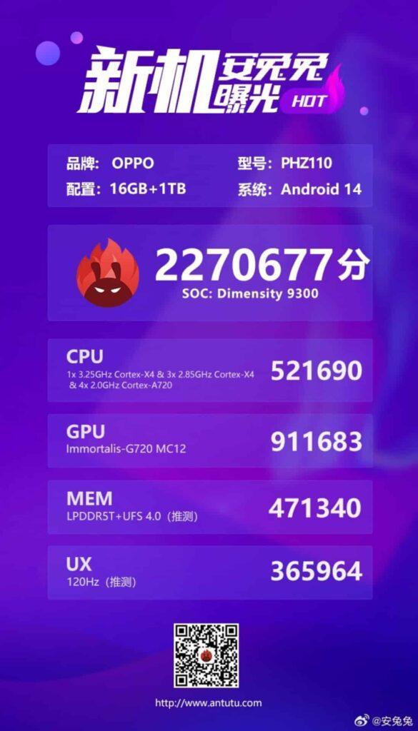 Oppo Find X7 Dimensity 9300: record su AnTuTu 6 image 187 3