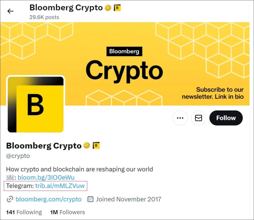 Attacco phishing su Discord tramite l'account Bloomberg Crypto 6 image 219