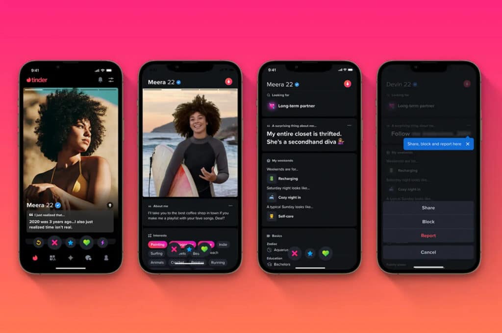 Tinder rinnova le pagine dei profili con prompt, quiz e tag 6 image 232