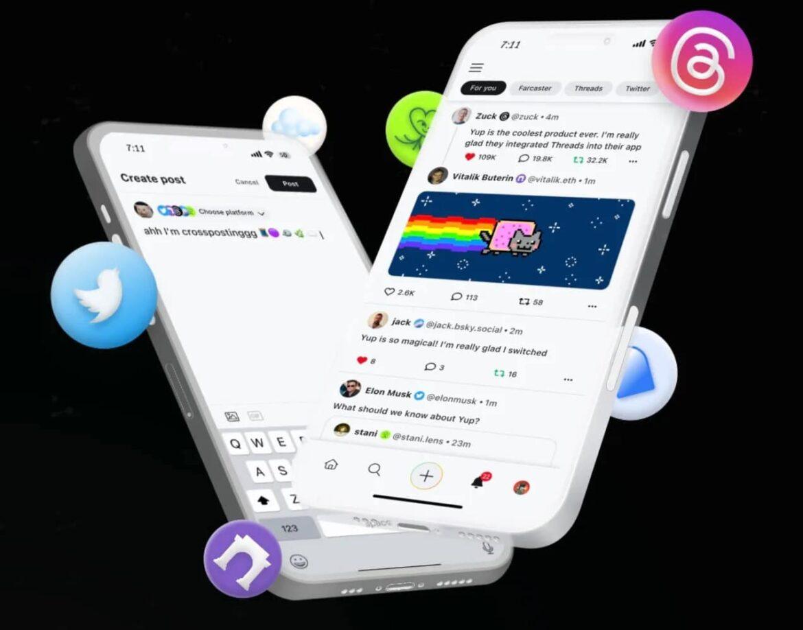 Yup app cross posting