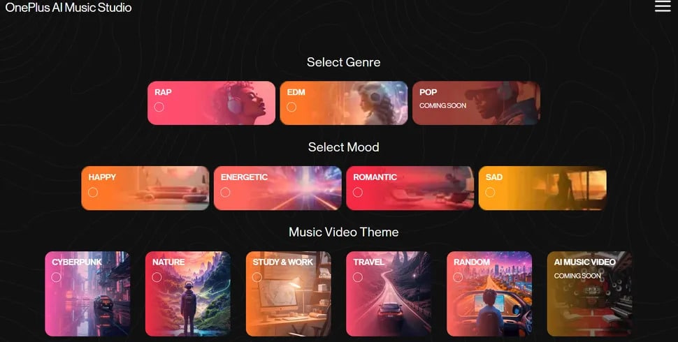 OnePlus Lancia lo Music Studio AI per creare video musicali 6 image 256