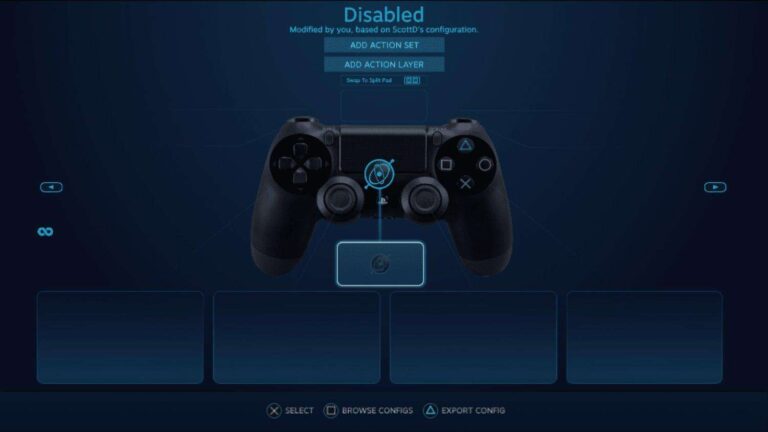 Steam controller PlayStation 4 e 5