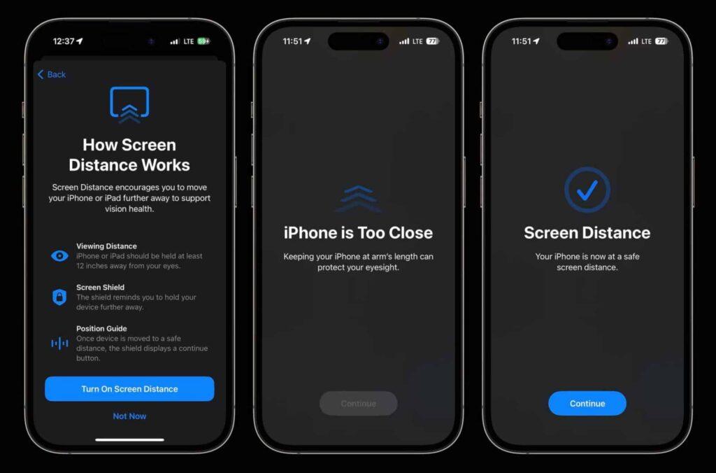 iOS 17 come attivare distanza schermo per la salute degli occhi 7 image 315 7